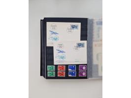 1945/2019, umfangreiche, in den Hauptnummern ab Pax-Satz augenscheinlich kpl. postfrische und zusätzlich gestempelte Sammlung