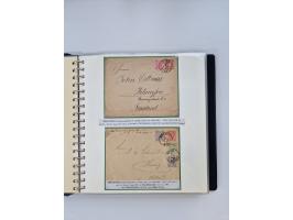 1850/1919 (ca.), zahlreiche aufgezogene Heimat-Sammlung “GRAZ” und Umgebung Andritz bis Zettling, mit über 220 Briefen und Ka