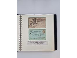 1850/1919 (ca.), zahlreiche aufgezogene Heimat-Sammlung “GRAZ” und Umgebung Andritz bis Zettling, mit über 220 Briefen und Ka