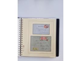 1850/1919 (ca.), zahlreiche aufgezogene Heimat-Sammlung “GRAZ” und Umgebung Andritz bis Zettling, mit über 220 Briefen und Ka