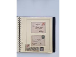 1850/1919 (ca.), zahlreiche aufgezogene Heimat-Sammlung “GRAZ” und Umgebung Andritz bis Zettling, mit über 220 Briefen und Ka