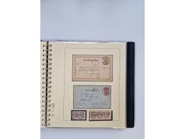 1850/1919 (ca.), zahlreiche aufgezogene Heimat-Sammlung “GRAZ” und Umgebung Andritz bis Zettling, mit über 220 Briefen und Ka