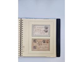 1850/1919 (ca.), zahlreiche aufgezogene Heimat-Sammlung “GRAZ” und Umgebung Andritz bis Zettling, mit über 220 Briefen und Ka