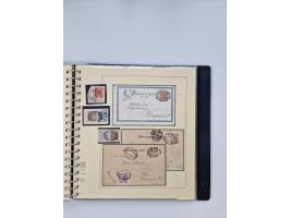 1850/1919 (ca.), zahlreiche aufgezogene Heimat-Sammlung “GRAZ” und Umgebung Andritz bis Zettling, mit über 220 Briefen und Ka