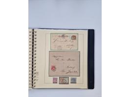 1850/1919 (ca.), zahlreiche aufgezogene Heimat-Sammlung “GRAZ” und Umgebung Andritz bis Zettling, mit über 220 Briefen und Ka