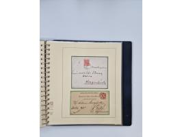 1850/1919 (ca.), zahlreiche aufgezogene Heimat-Sammlung “GRAZ” und Umgebung Andritz bis Zettling, mit über 220 Briefen und Ka