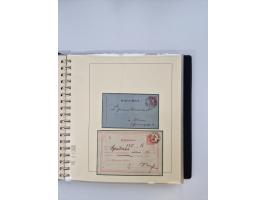 1850/1919 (ca.), zahlreiche aufgezogene Heimat-Sammlung “GRAZ” und Umgebung Andritz bis Zettling, mit über 220 Briefen und Ka