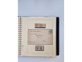 1850/1919 (ca.), zahlreiche aufgezogene Heimat-Sammlung “GRAZ” und Umgebung Andritz bis Zettling, mit über 220 Briefen und Ka