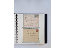 1850/1919 (ca.), zahlreiche aufgezogene Heimat-Sammlung “GRAZ” und Umgebung Andritz bis Zettling, mit über 220 Briefen und Ka