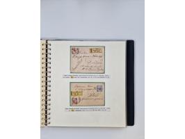 1850/1919 (ca.), zahlreiche aufgezogene Heimat-Sammlung “GRAZ” und Umgebung Andritz bis Zettling, mit über 220 Briefen und Ka