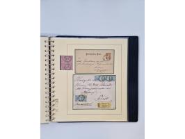 1850/1919 (ca.), zahlreiche aufgezogene Heimat-Sammlung “GRAZ” und Umgebung Andritz bis Zettling, mit über 220 Briefen und Ka