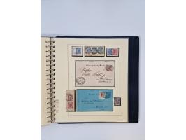 1850/1919 (ca.), zahlreiche aufgezogene Heimat-Sammlung “GRAZ” und Umgebung Andritz bis Zettling, mit über 220 Briefen und Ka