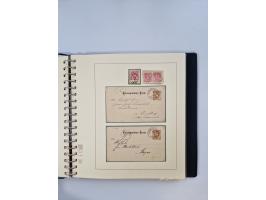 1850/1919 (ca.), zahlreiche aufgezogene Heimat-Sammlung “GRAZ” und Umgebung Andritz bis Zettling, mit über 220 Briefen und Ka