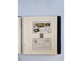 1850/1919 (ca.), zahlreiche aufgezogene Heimat-Sammlung “GRAZ” und Umgebung Andritz bis Zettling, mit über 220 Briefen und Ka