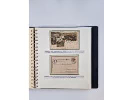 1850/1919 (ca.), zahlreiche aufgezogene Heimat-Sammlung “GRAZ” und Umgebung Andritz bis Zettling, mit über 220 Briefen und Ka