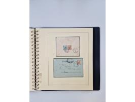 1850/1919 (ca.), zahlreiche aufgezogene Heimat-Sammlung “GRAZ” und Umgebung Andritz bis Zettling, mit über 220 Briefen und Ka