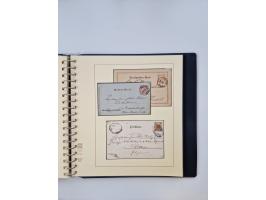 1850/1919 (ca.), zahlreiche aufgezogene Heimat-Sammlung “GRAZ” und Umgebung Andritz bis Zettling, mit über 220 Briefen und Ka