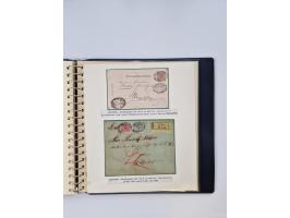 1850/1919 (ca.), zahlreiche aufgezogene Heimat-Sammlung “GRAZ” und Umgebung Andritz bis Zettling, mit über 220 Briefen und Ka