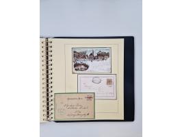 1850/1919 (ca.), zahlreiche aufgezogene Heimat-Sammlung “GRAZ” und Umgebung Andritz bis Zettling, mit über 220 Briefen und Ka