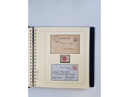 1850/1919 (ca.), zahlreiche aufgezogene Heimat-Sammlung “GRAZ” und Umgebung Andritz bis Zettling, mit über 220 Briefen und Ka