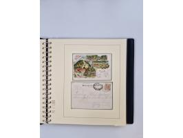 1850/1919 (ca.), zahlreiche aufgezogene Heimat-Sammlung “GRAZ” und Umgebung Andritz bis Zettling, mit über 220 Briefen und Ka