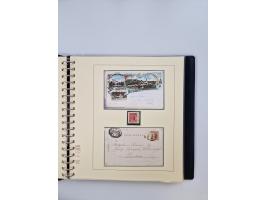 1850/1919 (ca.), zahlreiche aufgezogene Heimat-Sammlung “GRAZ” und Umgebung Andritz bis Zettling, mit über 220 Briefen und Ka