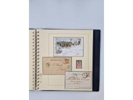 1850/1919 (ca.), zahlreiche aufgezogene Heimat-Sammlung “GRAZ” und Umgebung Andritz bis Zettling, mit über 220 Briefen und Ka