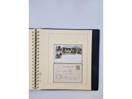 1850/1919 (ca.), zahlreiche aufgezogene Heimat-Sammlung “GRAZ” und Umgebung Andritz bis Zettling, mit über 220 Briefen und Ka