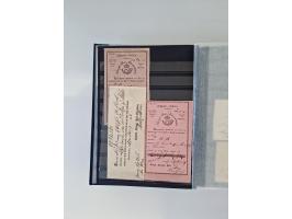 Buxtehude: 1787/2020, umfangreiche Sammlung ab Vorphila mit u.a. frühem Postschein von 1797, Botenbrief 1813 mit Dienstsiegel