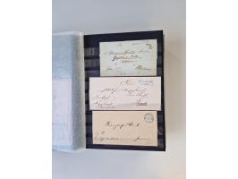 Buxtehude: 1787/2020, umfangreiche Sammlung ab Vorphila mit u.a. frühem Postschein von 1797, Botenbrief 1813 mit Dienstsiegel