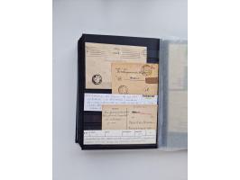 Buxtehude: 1787/2020, umfangreiche Sammlung ab Vorphila mit u.a. frühem Postschein von 1797, Botenbrief 1813 mit Dienstsiegel