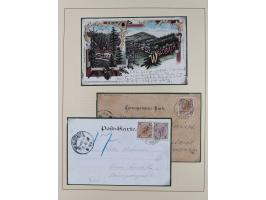 1870/1913 (ca.), umfangreiche aufgezogene Heimat-Sammlung “Herzogtum Steiermark (Styria)”, Bruck bis Windischgraz, mit über 1