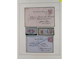 1870/1913 (ca.), umfangreiche aufgezogene Heimat-Sammlung “Herzogtum Steiermark (Styria)”, Bruck bis Windischgraz, mit über 1