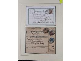 1870/1913 (ca.), umfangreiche aufgezogene Heimat-Sammlung “Herzogtum Steiermark (Styria)”, Bruck bis Windischgraz, mit über 1