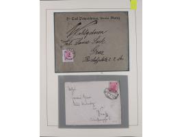 1870/1913 (ca.), umfangreiche aufgezogene Heimat-Sammlung “Herzogtum Steiermark (Styria)”, Bruck bis Windischgraz, mit über 1