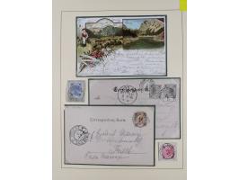1870/1913 (ca.), umfangreiche aufgezogene Heimat-Sammlung “Herzogtum Steiermark (Styria)”, Bruck bis Windischgraz, mit über 1