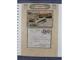 1870/1913 (ca.), umfangreiche aufgezogene Heimat-Sammlung “Herzogtum Steiermark (Styria)”, Bruck bis Windischgraz, mit über 1