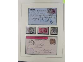 1870/1913 (ca.), umfangreiche aufgezogene Heimat-Sammlung “Herzogtum Steiermark (Styria)”, Bruck bis Windischgraz, mit über 1