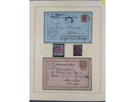 1870/1913 (ca.), umfangreiche aufgezogene Heimat-Sammlung “Herzogtum Steiermark (Styria)”, Bruck bis Windischgraz, mit über 1