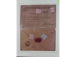 1870/1913 (ca.), umfangreiche aufgezogene Heimat-Sammlung “Herzogtum Steiermark (Styria)”, Bruck bis Windischgraz, mit über 1