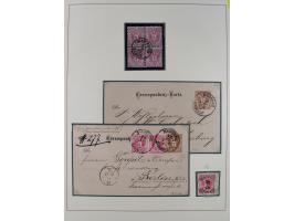 1870/1913 (ca.), umfangreiche aufgezogene Heimat-Sammlung “Herzogtum Steiermark (Styria)”, Bruck bis Windischgraz, mit über 1