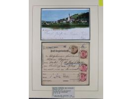 1870/1913 (ca.), umfangreiche aufgezogene Heimat-Sammlung “Herzogtum Steiermark (Styria)”, Bruck bis Windischgraz, mit über 1