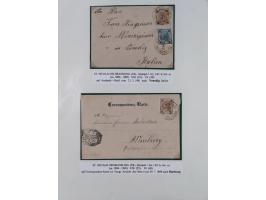 1870/1913 (ca.), umfangreiche aufgezogene Heimat-Sammlung “Herzogtum Steiermark (Styria)”, Bruck bis Windischgraz, mit über 1