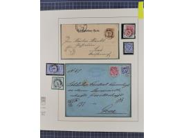 1870/1913 (ca.), umfangreiche aufgezogene Heimat-Sammlung “Herzogtum Steiermark (Styria)”, Bruck bis Windischgraz, mit über 1