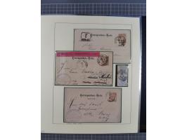 1870/1913 (ca.), umfangreiche aufgezogene Heimat-Sammlung “Herzogtum Steiermark (Styria)”, Bruck bis Windischgraz, mit über 1