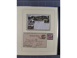 1870/1913 (ca.), umfangreiche aufgezogene Heimat-Sammlung “Herzogtum Steiermark (Styria)”, Bruck bis Windischgraz, mit über 1