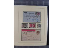 1870/1913 (ca.), umfangreiche aufgezogene Heimat-Sammlung “Herzogtum Steiermark (Styria)”, Bruck bis Windischgraz, mit über 1