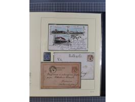 1870/1913 (ca.), umfangreiche aufgezogene Heimat-Sammlung “Herzogtum Steiermark (Styria)”, Bruck bis Windischgraz, mit über 1