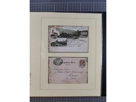 1870/1913 (ca.), umfangreiche aufgezogene Heimat-Sammlung “Herzogtum Steiermark (Styria)”, Bruck bis Windischgraz, mit über 1