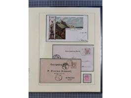 1870/1913 (ca.), umfangreiche aufgezogene Heimat-Sammlung “Herzogtum Steiermark (Styria)”, Bruck bis Windischgraz, mit über 1